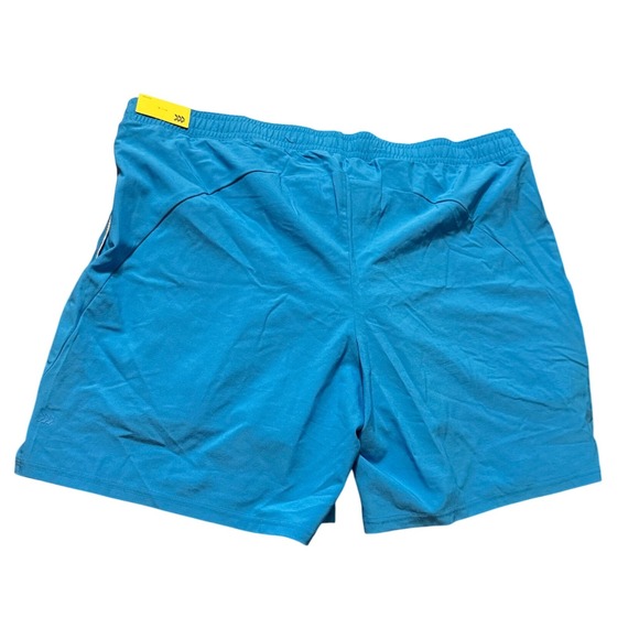 All in Motion Mens Athletic Shorts Blue Recycled Polyester Size XXL - Picture 4 of 4